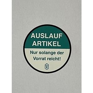 Abverkauf - Nur so lang der Vorrat reicht !!!