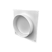 Wandanschluss mit Rückstauklappe ø 125 mm