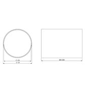 Teleskoprohr ø 125 mm