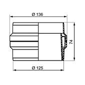 Kondenswassersammler ø 125 mm
