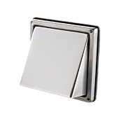 Lüftungshaube Edelstahl ø 125 mm