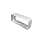 Verbindungsstück für Vierkantrohr ø 150 mm