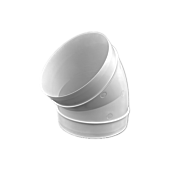 Rundbogen 45° ø 150 mm