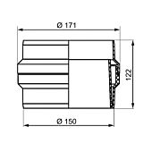 Kondenswassersammler ø 150 mm