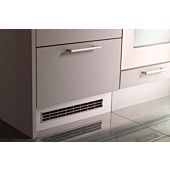 Lüftungsgitter aus Kunststoff schwarz