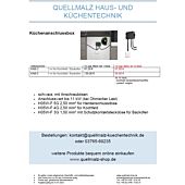 Küchenanschlussbox 2m