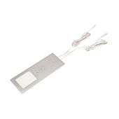 PLANAR Einzelleuchte mit Schalter, alu