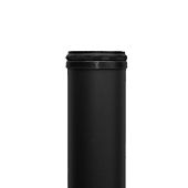 Stützfuß Ø 60mm schwarz, H 1100 mm