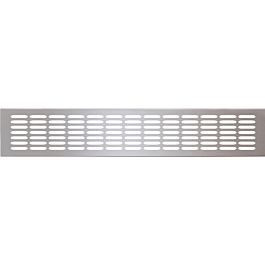 DAZZLEEX Lüftungsgitter 100x250 Mm – Aluminium, Rechteckig, Für Innen & Außen – Einfache Montage Ohne Bohren