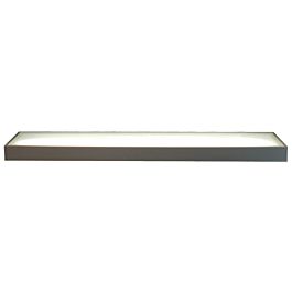 THEBO LED 401 Einbauleuchte, 900 Mm, Edelstahlfarben Mit Schalter – Flache Küchen- & Vitrinenbeleuchtung, 12V